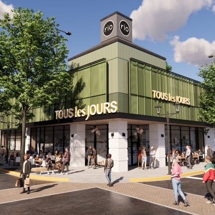 Tous Les Jours Bakery 3D Rendering